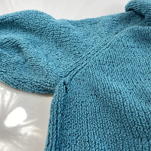 Gander Mtn Womens Hoodie Sweatshirt Blue Raglan Sleeve Full Zip Pockets Plus 2X - Picture 5 of 6